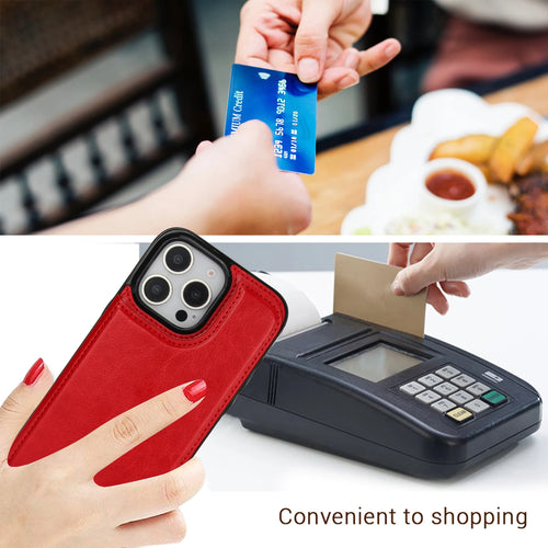 Retro Leather Wallet Phone Case