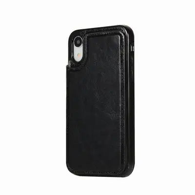 Retro Leather Wallet Phone Case