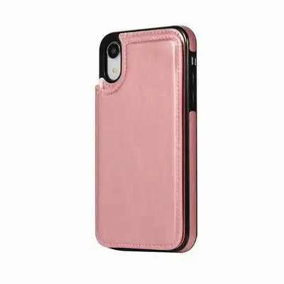 Retro Leather Wallet Phone Case