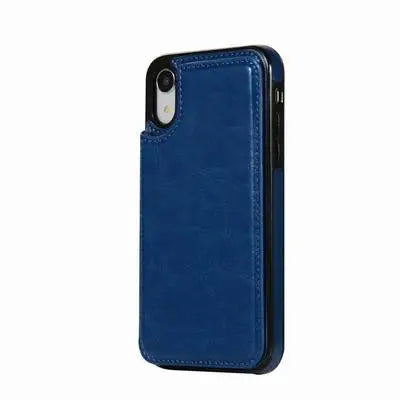 Retro Leather Wallet Phone Case