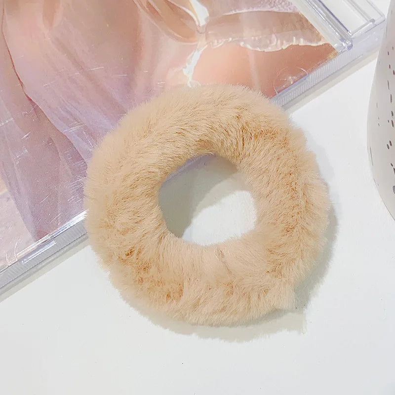 New Colorful Fluffy Hair Band