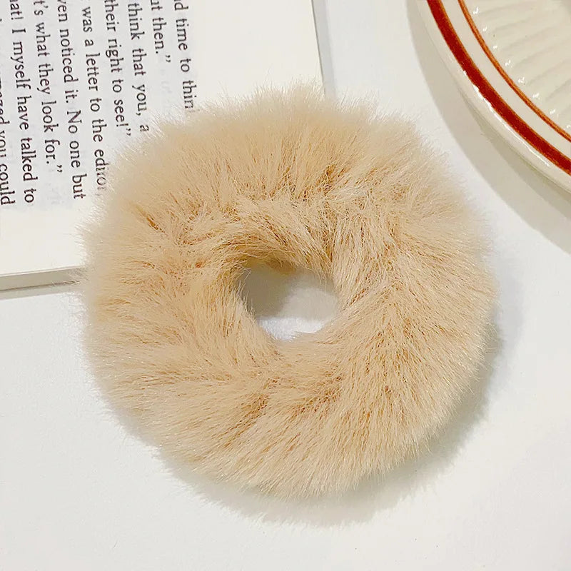 New Colorful Fluffy Hair Band