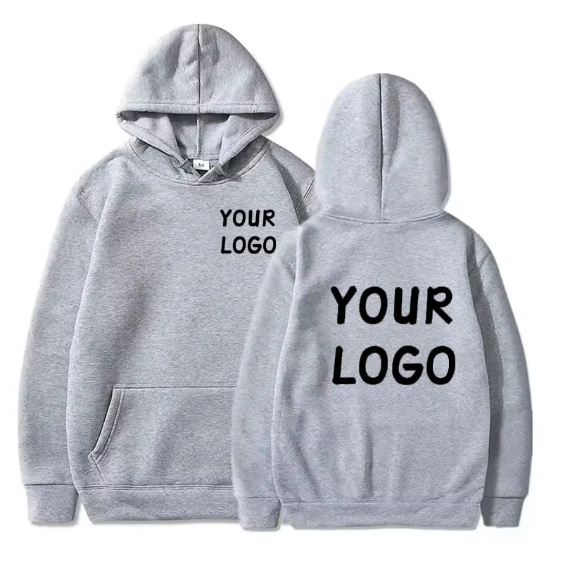 Custom Logo Unisex Pullover Hoodie
