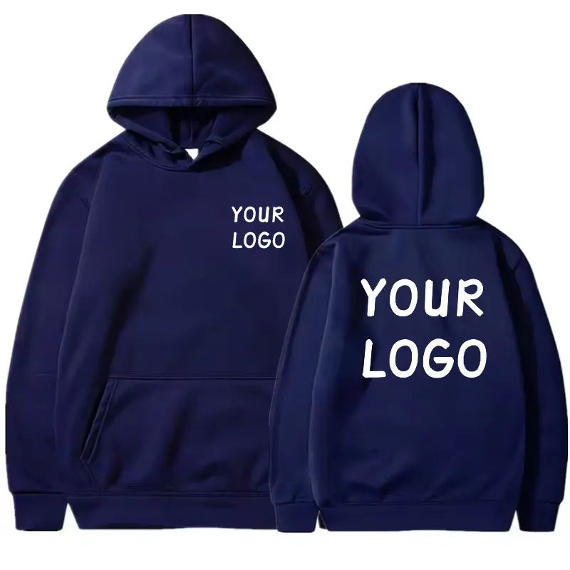 Custom Logo Unisex Pullover Hoodie
