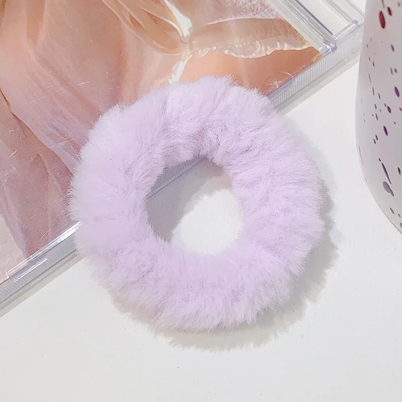 New Colorful Fluffy Hair Band