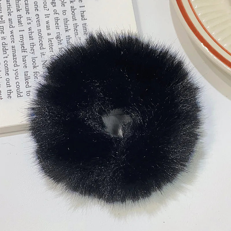New Colorful Fluffy Hair Band