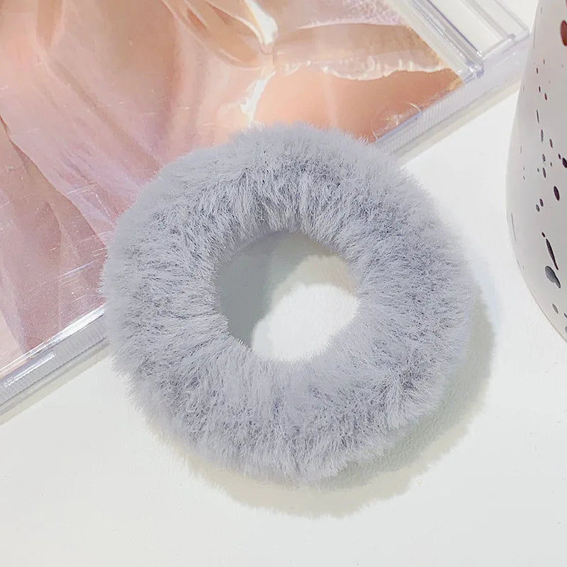New Colorful Fluffy Hair Band