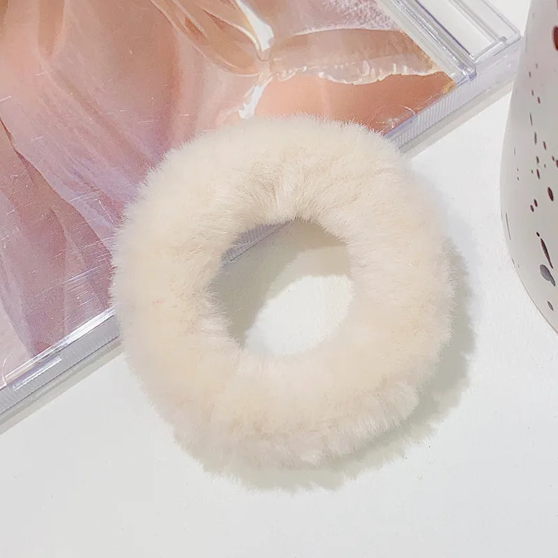 New Colorful Fluffy Hair Band