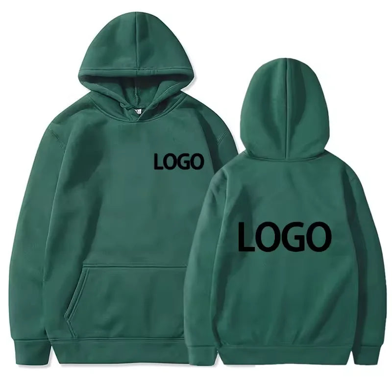 Custom Logo Unisex Pullover Hoodie