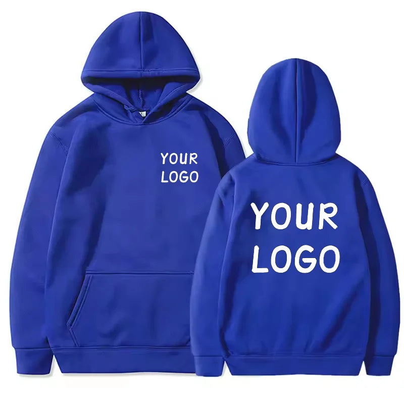 Custom Logo Unisex Pullover Hoodie
