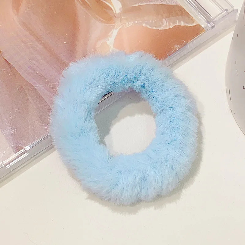 New Colorful Fluffy Hair Band