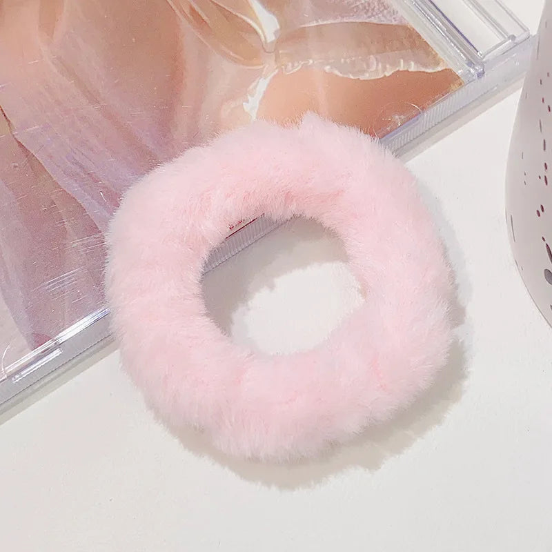 New Colorful Fluffy Hair Band