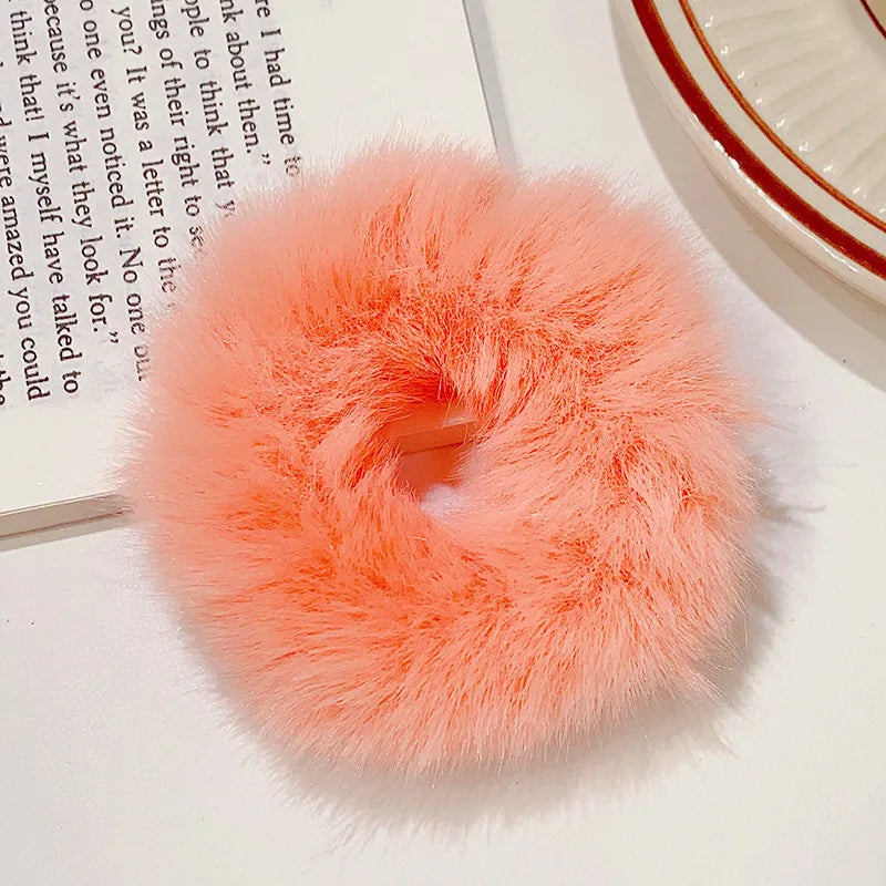 New Colorful Fluffy Hair Band