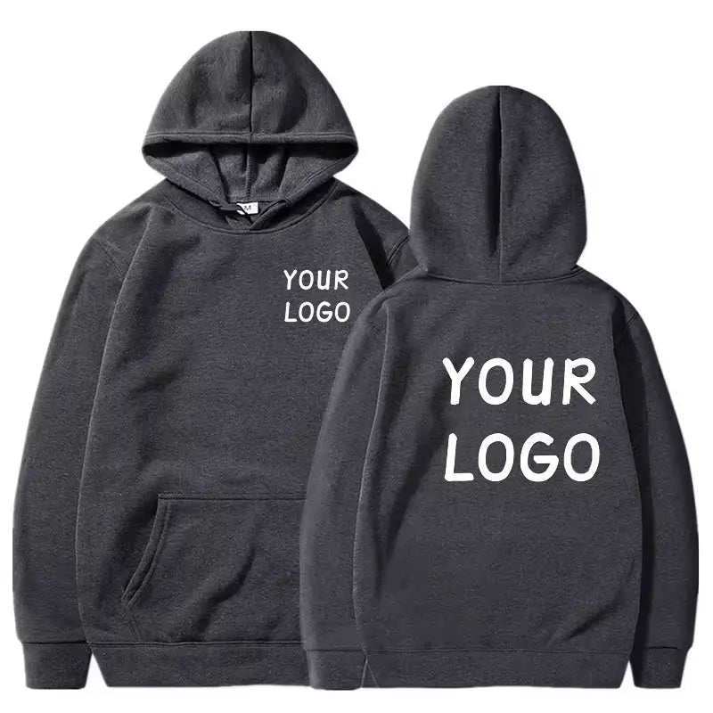 Custom Logo Unisex Pullover Hoodie