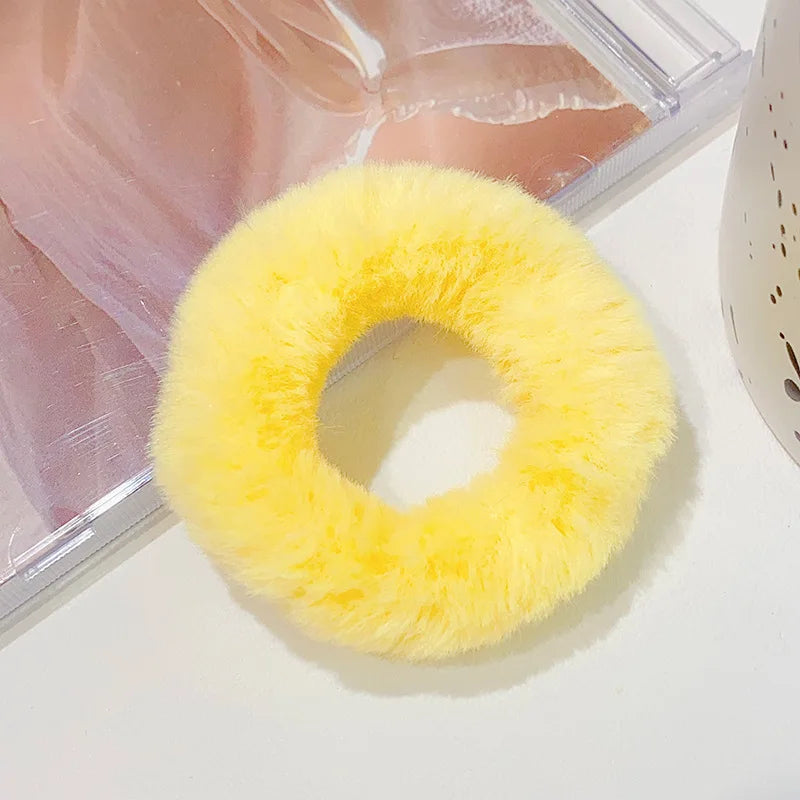 New Colorful Fluffy Hair Band