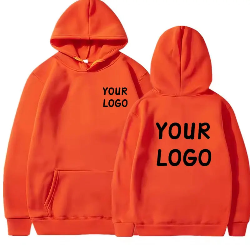 Custom Logo Unisex Pullover Hoodie