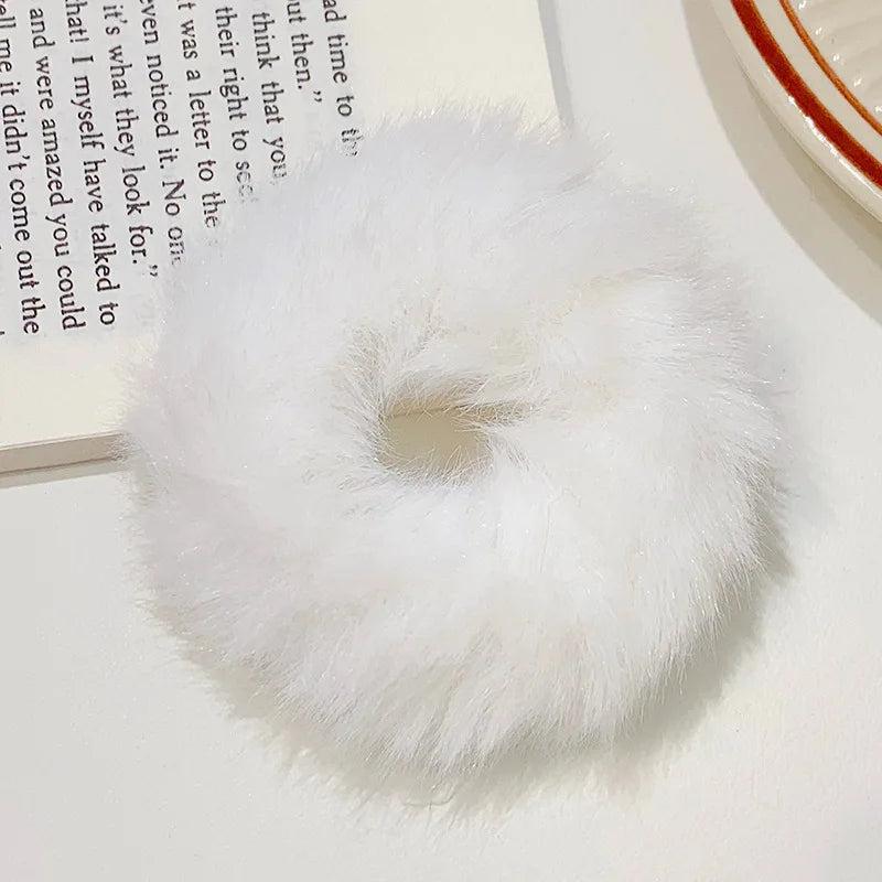 New Colorful Fluffy Hair Band