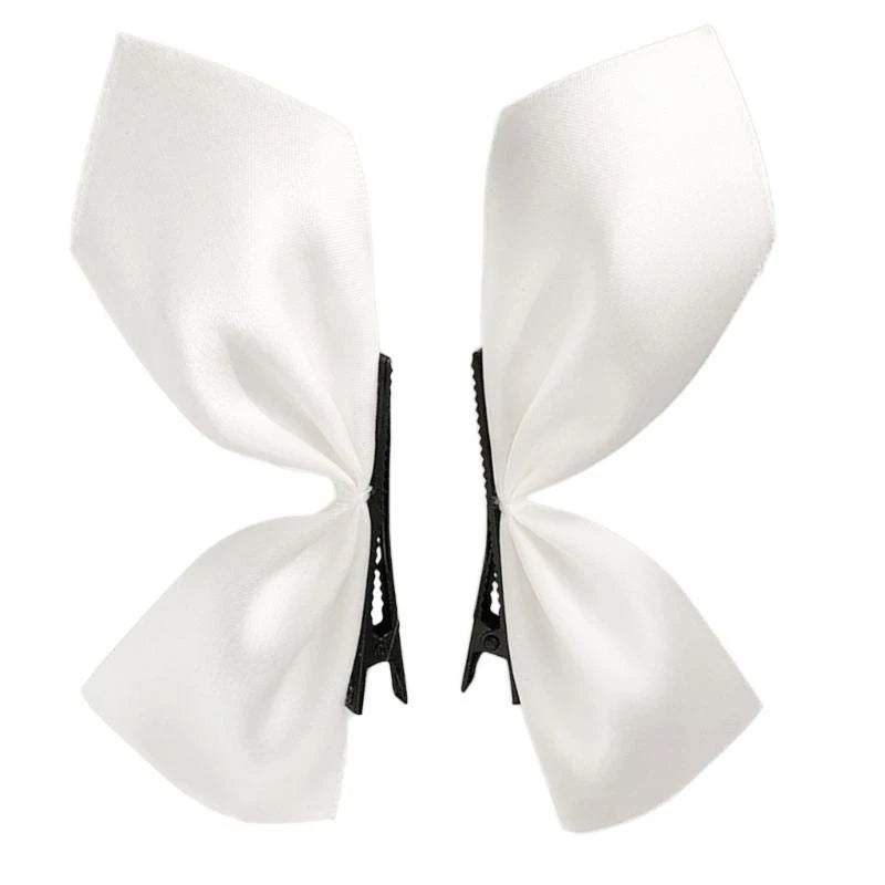 Satin Bowknot Duckbill Hair Clip