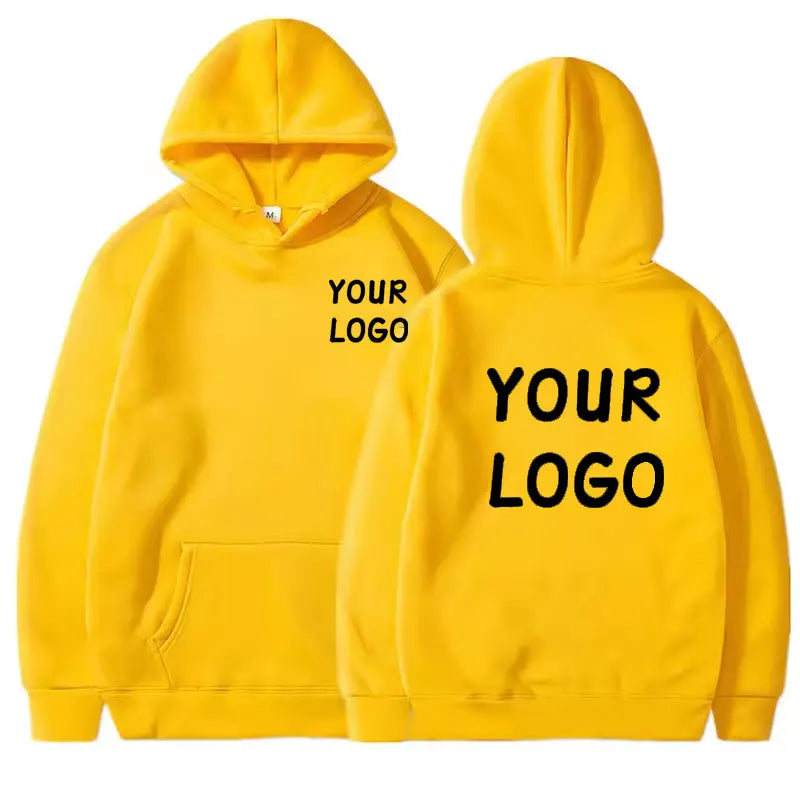Custom Logo Unisex Pullover Hoodie