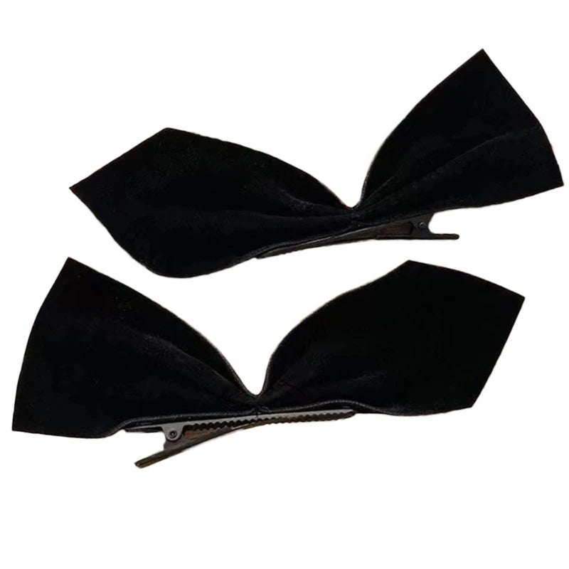 Satin Bowknot Duckbill Hair Clip