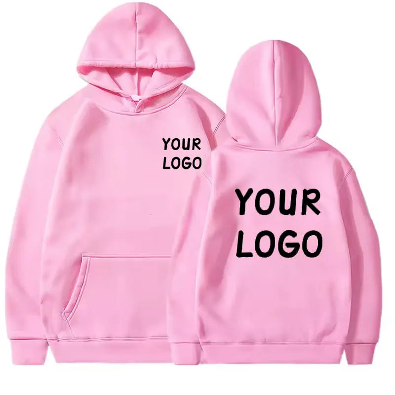 Custom Logo Unisex Pullover Hoodie