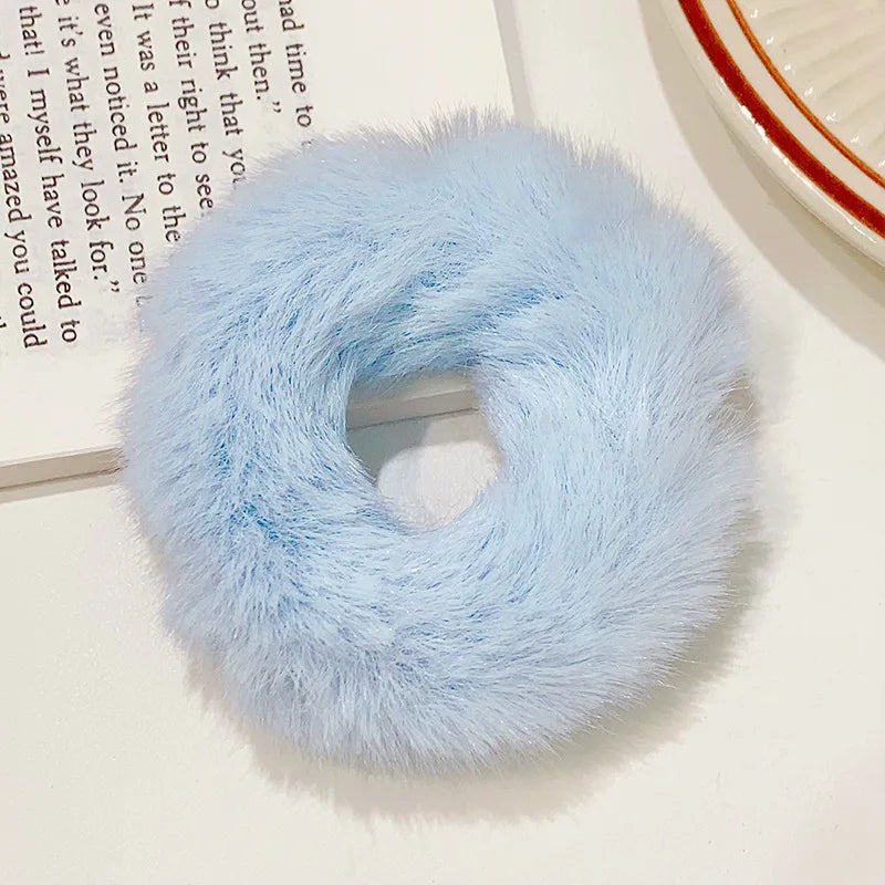 New Colorful Fluffy Hair Band