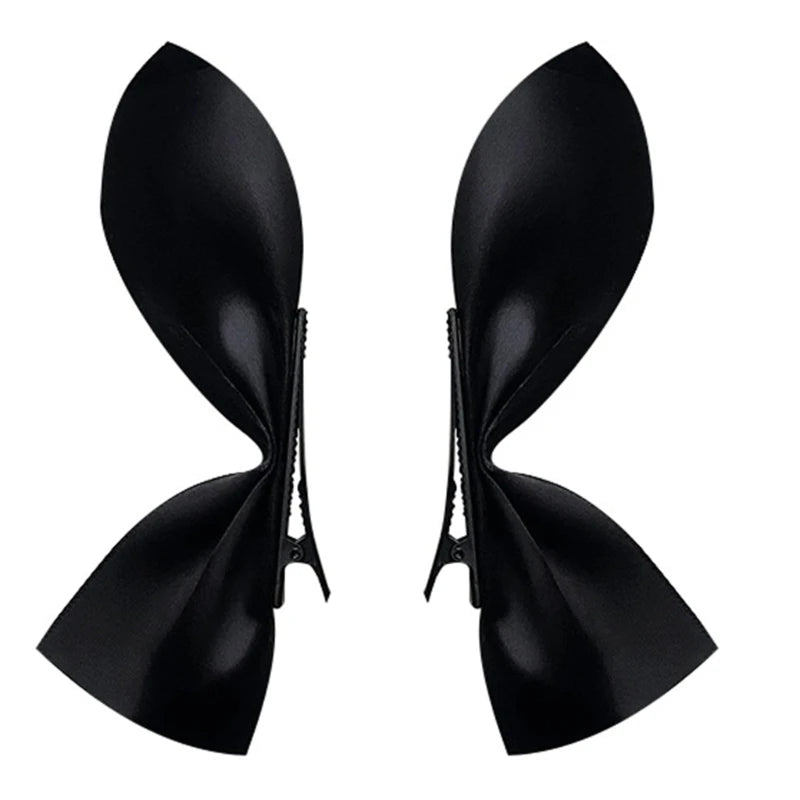 Satin Bowknot Duckbill Hair Clip